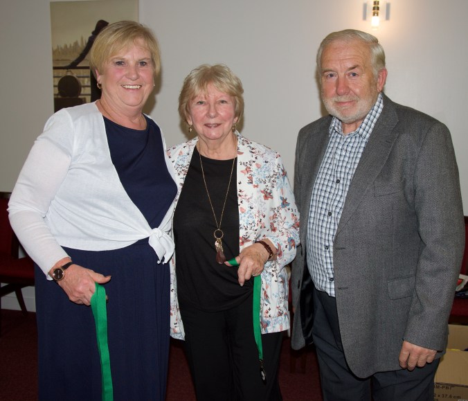 Susan Roberts and Sue Reigate, runners up Ladies Drawn Pairs