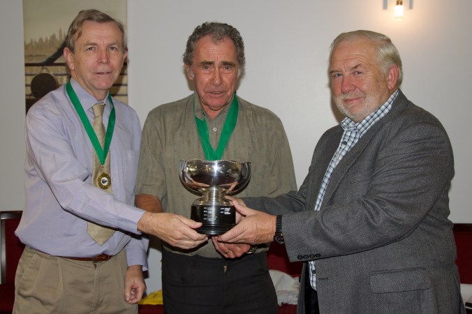 Richard Duddy and Ken Burburry, wiiners Men's Drawn Pairs