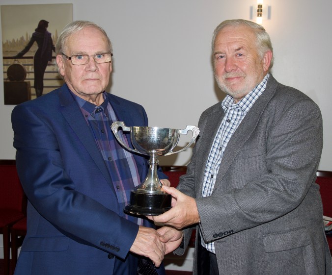 Bob Carey, winner Handicap Singles