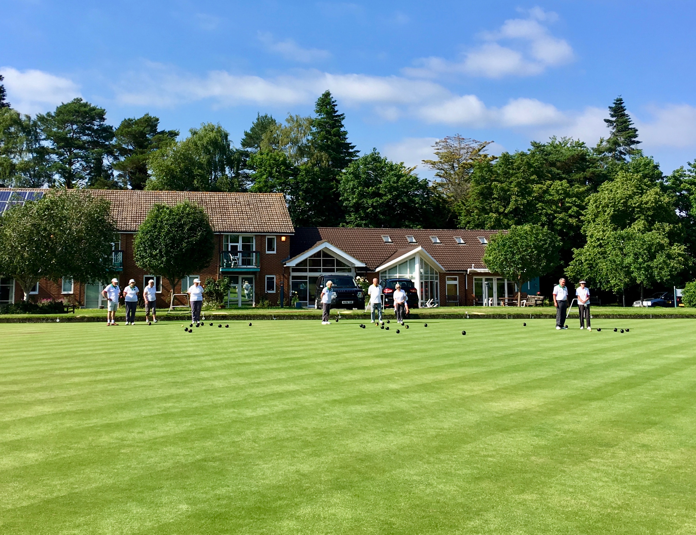 A lovely setting for bowls