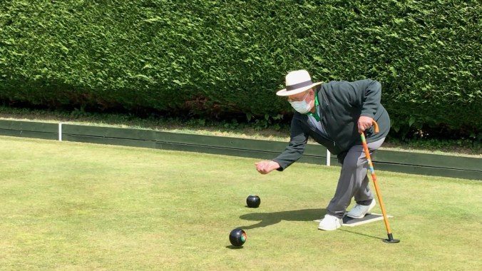 David delivers a bowl